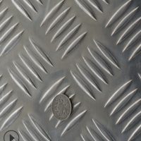 供應花紋鋁板 1.5*1220*2440五條筋型花紋鋁板 純鋁花紋板君實供