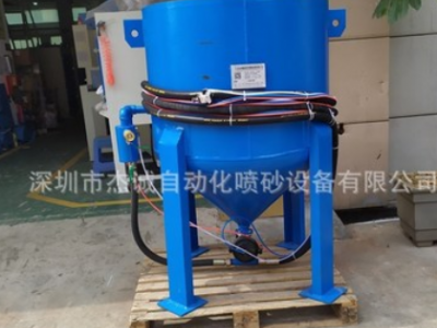 杰誠廠家供應全國各地移動噴砂機 戶外除銹打砂翻新專用噴砂罐
