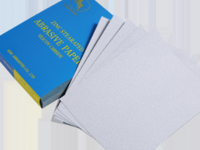 廠家直銷230*280氧化鋁紙基白砂紙 打磨拋光木工干砂紙 金牛砂紙