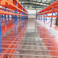 倉(cāng)儲(chǔ)貨架 空間閣樓貨架 鋼平臺(tái)貨架重型擺列放置倉(cāng)儲(chǔ)貨架可定制