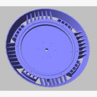 佛山廠家直銷UFO工礦燈外殼套件源頭廠家壓鑄定制加工精密壓鑄