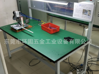 廠家直銷電子廠專用組裝工作臺 塑膠廠員工操作桌 方通式焊接臺