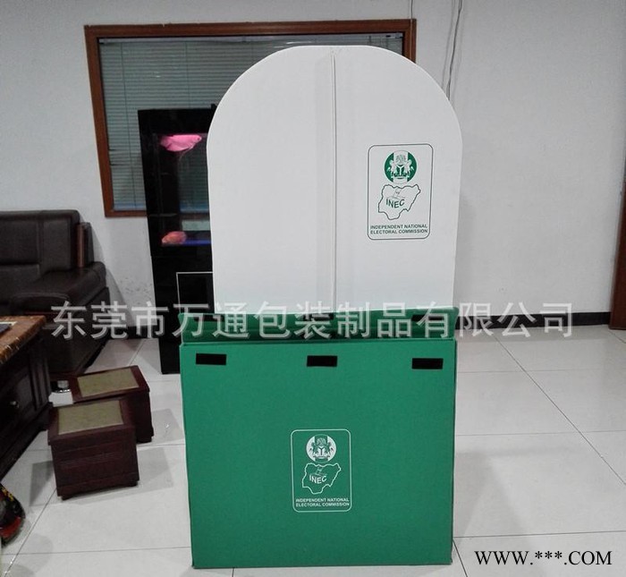專業定制pp中空板選舉架 塑料瓦楞板選舉臺 中空板展示架出口