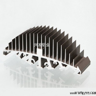 廠家直供供應興發(fā)牌工廠專用LED燈散熱器鋁型材工業(yè)鋁型材