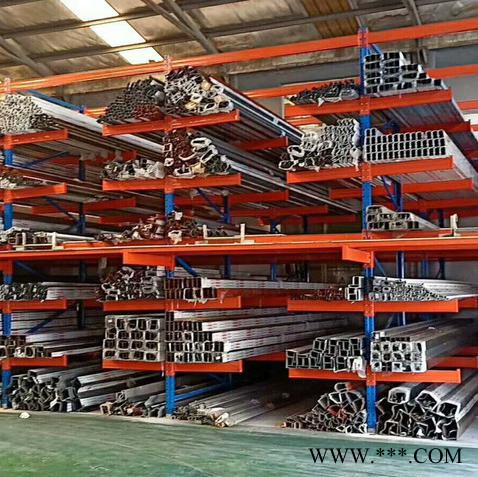 南京倍庫(kù)鋁型材專(zhuān)用懸臂貨架 廠家定做布料布匹木板鋼材存儲(chǔ)貨架