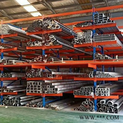 南京倍庫(kù)鋁型材專(zhuān)用懸臂貨架 廠家定做布料布匹木板鋼材存儲(chǔ)貨架