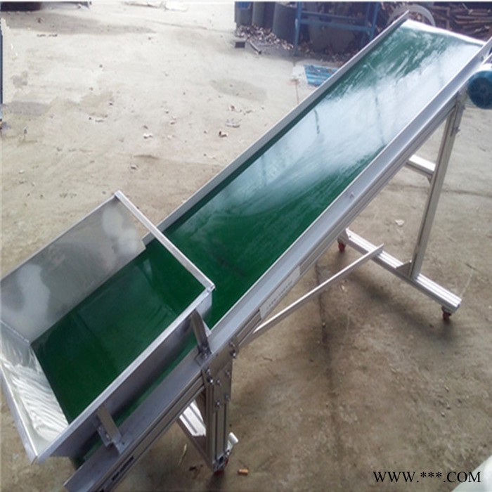圣之源鋁型材PVC皮帶輸送機 變頻調速分揀皮帶輸送機品牌過硬