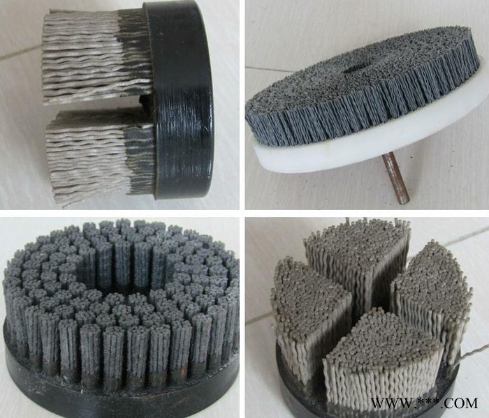 銷售 不銹鋼表面拋光去毛刺圓盤刷 銅板帶鋁板帶拋光去毛刺圓盤刷