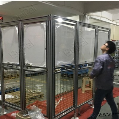 機器人自動鎖螺絲機工業(yè)鋁型材圍欄框架定制加工廠家圖紙設(shè)計服務(wù)