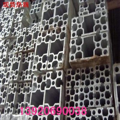 天津鋁花管；規(guī)格100100；重型歐標(biāo)工業(yè)鋁型材；鋁方管框架支架 **；規(guī)格齊全；量大從優(yōu)