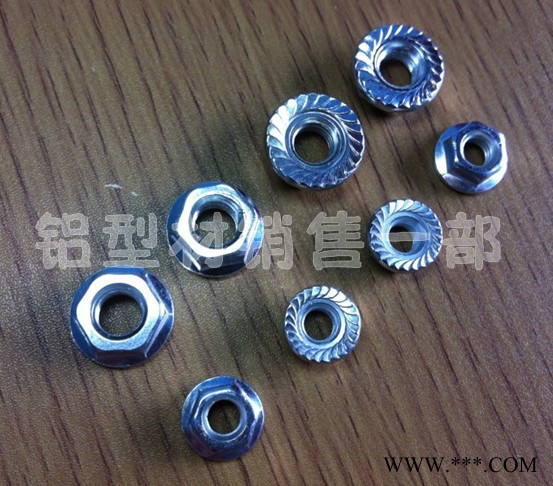 供應通記工業鋁型材裝配件M6、M8 法蘭螺母 型號齊全螺母