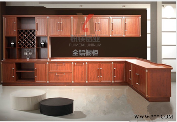 銳鎂鋁業木紋鋁合金櫥柜 衣柜鋁材