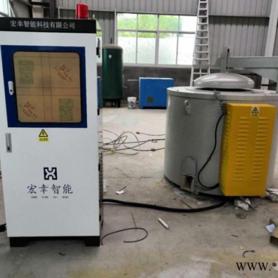 500KG鋁錠熔化爐 鋁合金熔煉爐 坩堝式鋁合金電爐