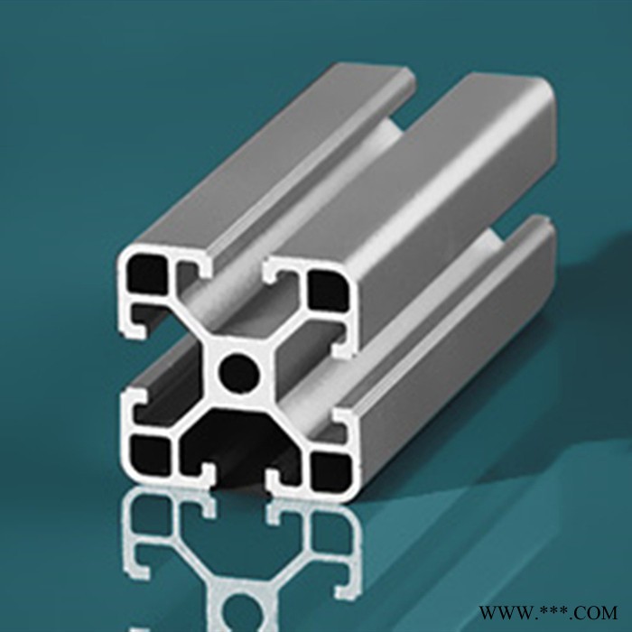 【創(chuàng)宇】供應(yīng)現(xiàn)貨國(guó)標(biāo)4040方孔2.0工業(yè)鋁型材電泳銀白