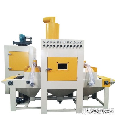 紅海機(jī)械自動(dòng)噴砂機(jī)電泳掛具脫漆處理噴砂機(jī)吊鉤式拋丸機(jī)**制造商