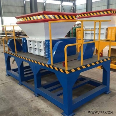 大進料口鋁型材撕碎機 豐茂銅鋁粉碎機塑料機頭料撕碎機設備價格