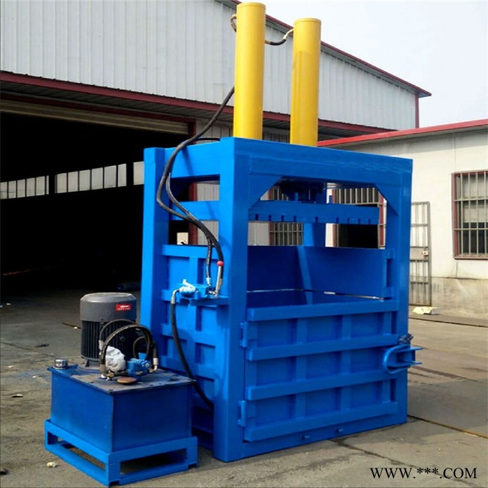 鋁線松散物料壓縮打包機(jī)  廢品處理站用廢料打塊機(jī)  邊角料扎捆壓塊機(jī)生產(chǎn)廠家