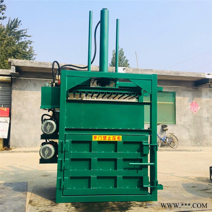 佳鑫機(jī)械 油桶易拉罐壓扁機(jī) 秸稈鐵桶液壓壓包機(jī) 松軟鋁線打捆機(jī)廠家