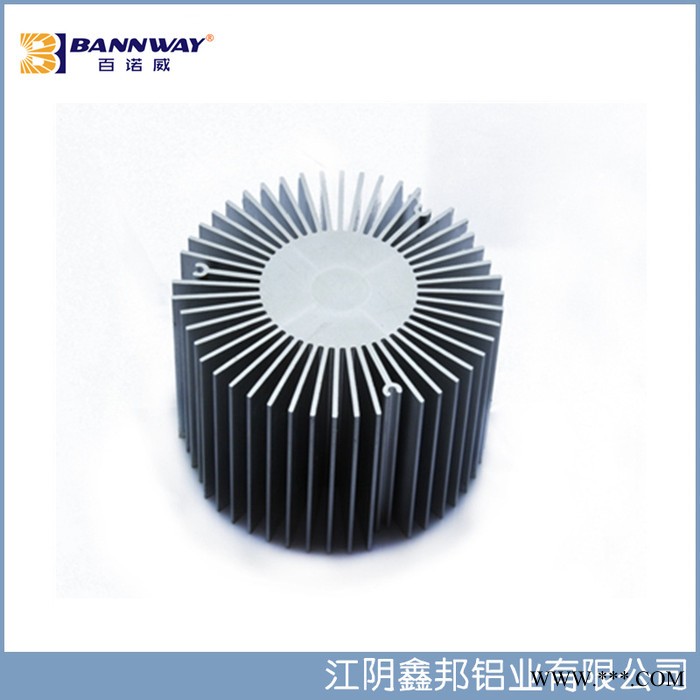 百諾威噴砂氧化鋁合金散熱片 音頻鋁散熱片 功放用散熱器鋁合金