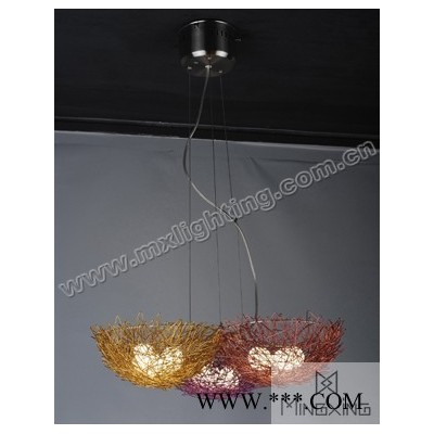 供應(yīng)銘星照明燈飾鋁線燈批發(fā)，水晶吊燈 餐吊燈飾