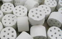 惰性氧化鋁瓷柱 開孔瓷柱