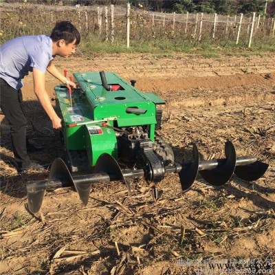 土豆紅薯開(kāi)溝扶壟機(jī) 啟航低故障硬地開(kāi)溝機(jī) 鋁箔除草培土機(jī)