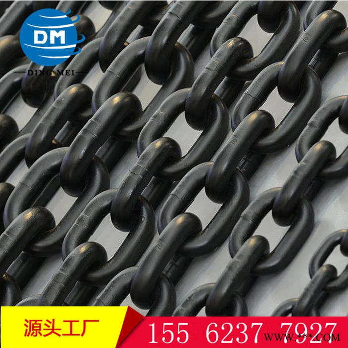礦用圓環鏈 熱處理22*86B級C級礦用圓環鏈 專業生產礦用刮板機鏈條
