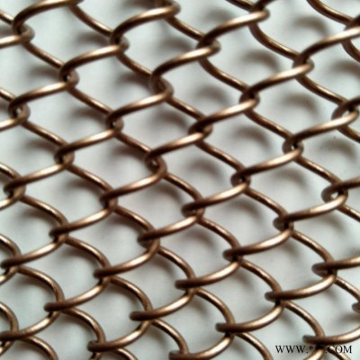 建筑鋁板裝飾網 金屬垂簾網 隔音菱形鋁板網 鋁合金網 江蘇現貨 匯金廠家