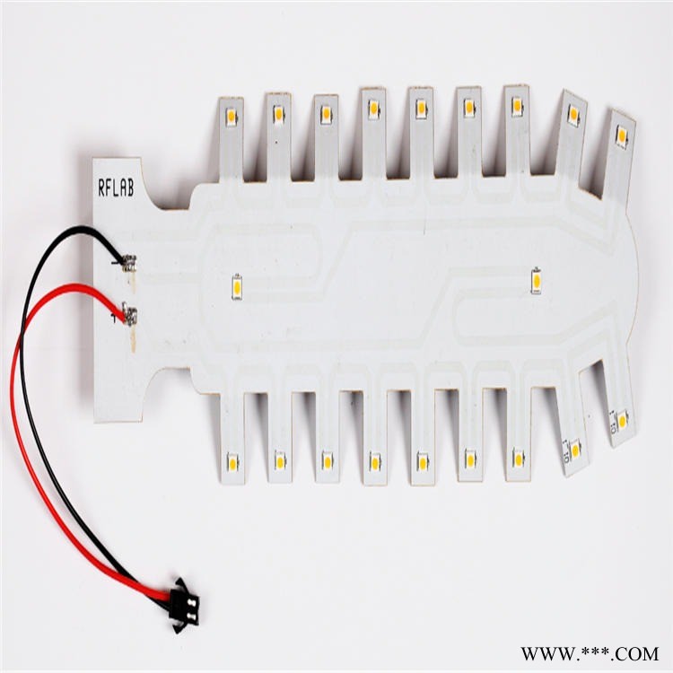 玉米燈PCB電路板 LED鋁基板2835玉米燈鋁基板電路板加工制作找捷科