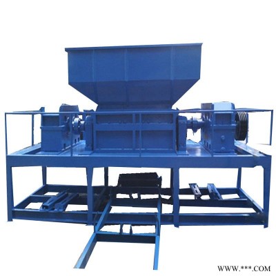 2019熱銷鋁板撕碎設備廠家  有機垃圾撕碎機 玻璃撕碎機 電子垃圾撕碎機 雙軸鋰電池粉碎機