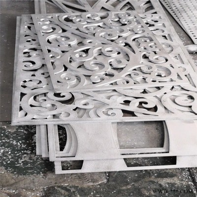 木紋面鋁窗花生產設備 3003鋁隔斷裝飾 御窗世家鏤空鋁板鋁窗花生產廠家