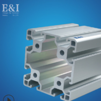 工業鋁型材廠家現貨 8080 歐標鋁合金型材工業6063-T5銀白 氧化鋁