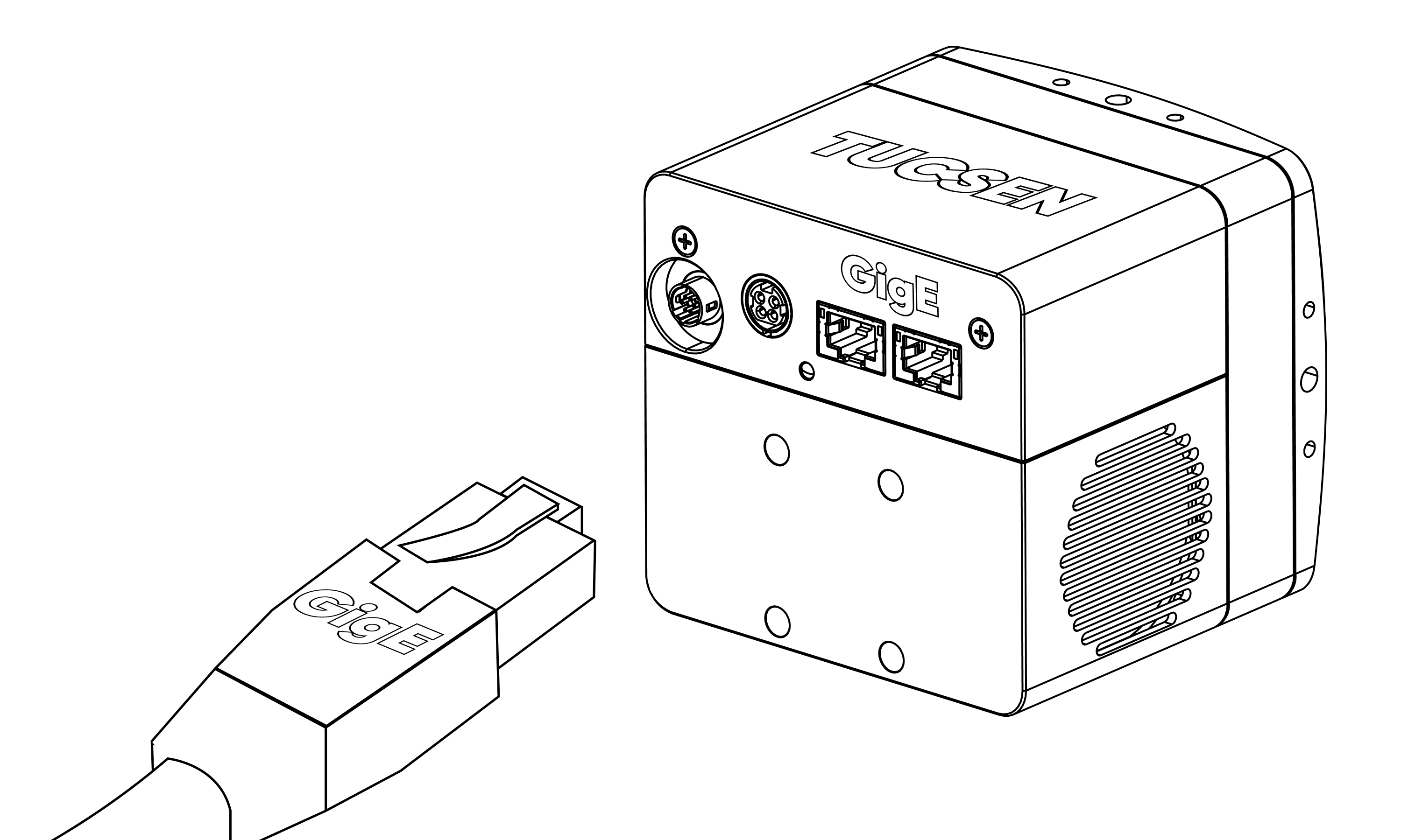 簡單高速的GigE接口